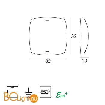 Потолочный светильник Linea Light Marina 2920 - Схема