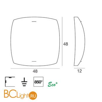 Потолочный светильник Linea Light Marina 2924 - Схема