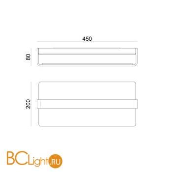 Потолочный светильник Linea Light Metal 90329 - Схема