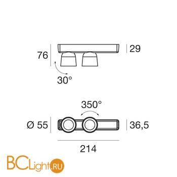 Потолочный светильник Linea Light Minion 8750 - Схема