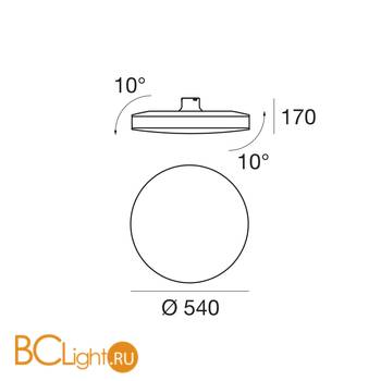 Потолочный светильник Linea Light Move 7826 - Схема