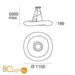 Подвесной светильник Linea Light Mr Magoo 7788N - Схема