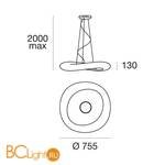 Подвесной светильник Linea Light Mr Magoo 8007 - Схема