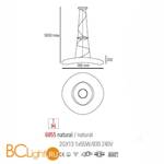 Подвесной светильник Linea Light Mr. Magoo 6855 - Схема