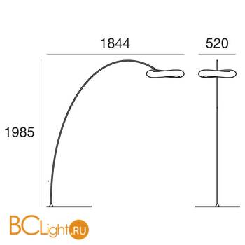 Торшер Linea Light Mr Magoo 7794 - Схема