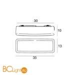 Настенно-потолочный светильник Linea Light MyWhite 7809 - Схема