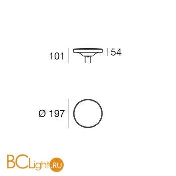 Напольный светильник Linea Light MyWhite 8660 - Схема