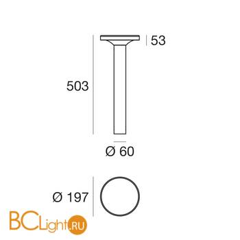 Напольный светильник Linea Light MyWhite 8666 - Схема