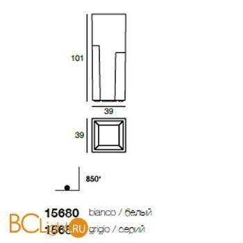 Напольный светильник Linea Light New York 15680 - Схема