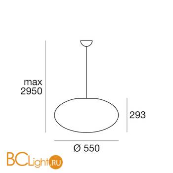 Подвесной светильник Linea Light Oh! Smash 10216 - Схема