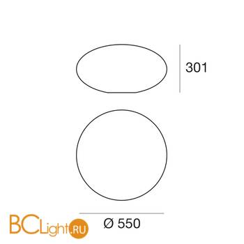 Напольный светильник Linea Light Oh! Smash 10218 - Схема