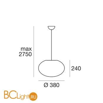 Подвесной светильник Linea Light Oh! Smash 15213 - Схема