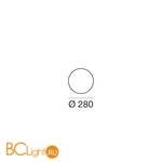 Настольный светильник Linea Light Oh! 10131 - Схема