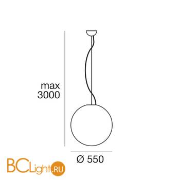 Подвесной светильник Linea Light Oh! 15110 - Схема