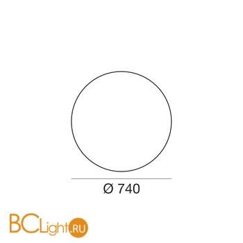 Настенный светильник Linea Light Oh! 15114 - Схема