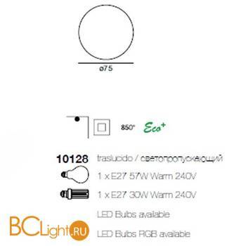 Потолочный светильник Linea Light Oh! 10128 - Схема