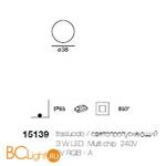 Садово-парковый фонарь Linea Light Oh! 15139 - Схема