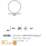 Садово-парковый фонарь Linea Light Oh! 15165 - Схема