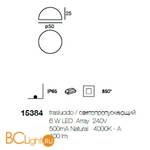 Садово-парковый фонарь Linea Light Ohps! 15384 - Схема