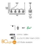 Спот (точечный светильник) Linea Light Spot collection 4604 - Схема