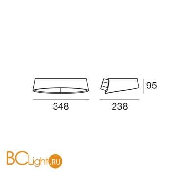 Настенный светильник Linea Light Oxygen 8187 - Схема