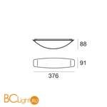 Настенный светильник Linea Light Prime 7811 - Схема