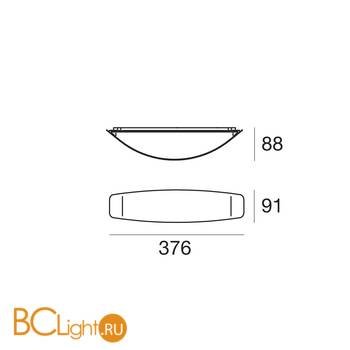 Настенный светильник Linea Light Prime 7812 - Схема