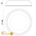 Потолочный светильник Linea Light Reflexio 8530 - Схема
