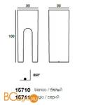 Напольный светильник Linea Light Linea Light Roma 15711 - Схема