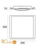 Потолочный светильник Linea Light Solido 90263 - Схема