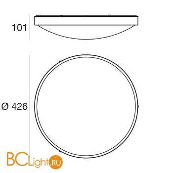 Потолочный светильник Linea Light Spark 90294 - Схема
