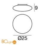 Потолочный светильник Linea Light Squash 7951 - Схема