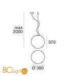 Подвесной светильник Linea Light Stardust 7891 - Схема