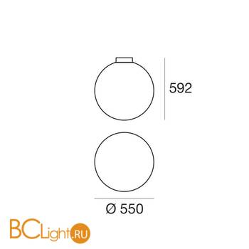 Потолочный светильник Linea Light Stardust 7894 - Схема