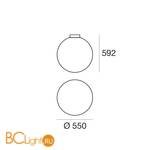 Потолочный светильник Linea Light Stardust 7894 - Схема