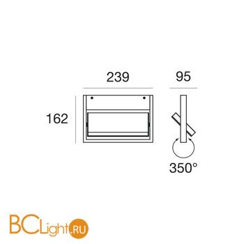 Настенный светильник Linea Light Tablet 7609 - Схема