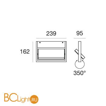 Настенный светильник Linea Light Tablet 7601 - Схема