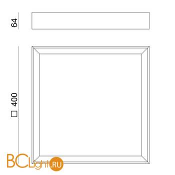 Потолочный светильник Linea Light Tara 8328 - Схема
