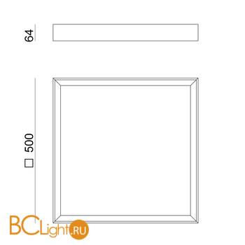Потолочный светильник Linea Light Tara 8331 - Схема