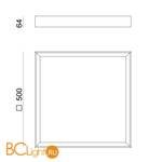 Потолочный светильник Linea Light Tara 8331 - Схема