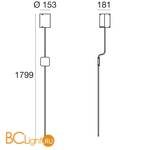 Бра Linea Light Thank you 8072 - Схема