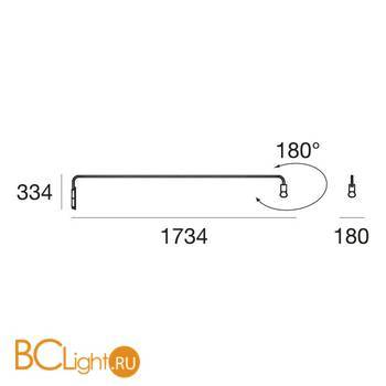 Бра Linea Light Thank you 7728 - Схема