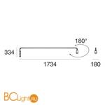 Бра Linea Light Thank you 7728 - Схема