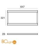 Струнная система Linea Light Trix 8427 - Схема