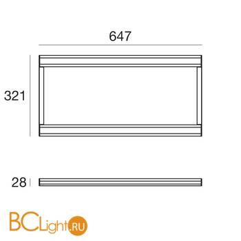 Струнная система Linea Light Trix 8428 - Схема