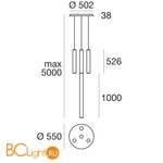 Подвесной светильник Linea Light Tu-V 8841 - Схема