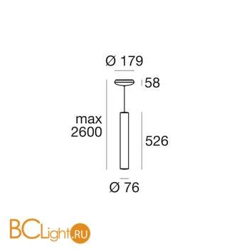 Подвесной светильник Linea Light Tu-V 8842 - Схема