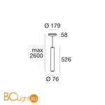 Подвесной светильник Linea Light Tu-V 8842 - Схема