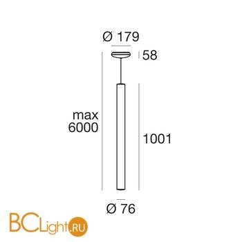 Подвесной светильник Linea Light Tu-V 8843 - Схема