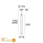 Подвесной светильник Linea Light Tu-V 8843 - Схема